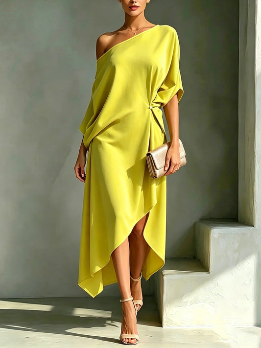 Camila™ │ Elegant Asymmetric Dress