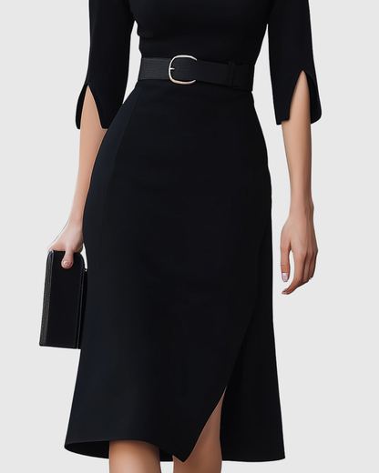 BLYTHEWYN | Classic midi dress