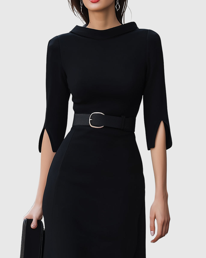 BLYTHEWYN | Classic midi dress