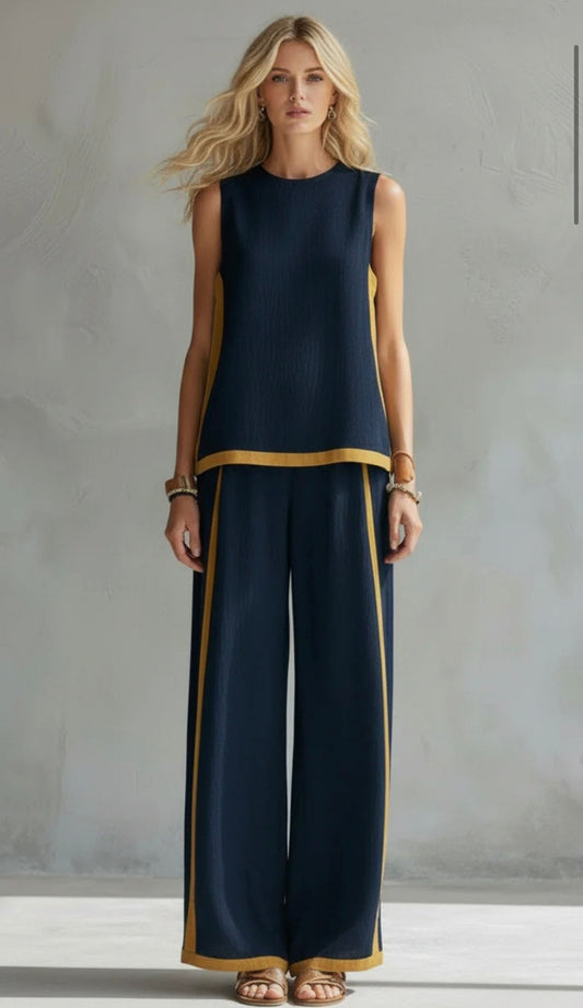 Claire | Navy Blue Ensemble