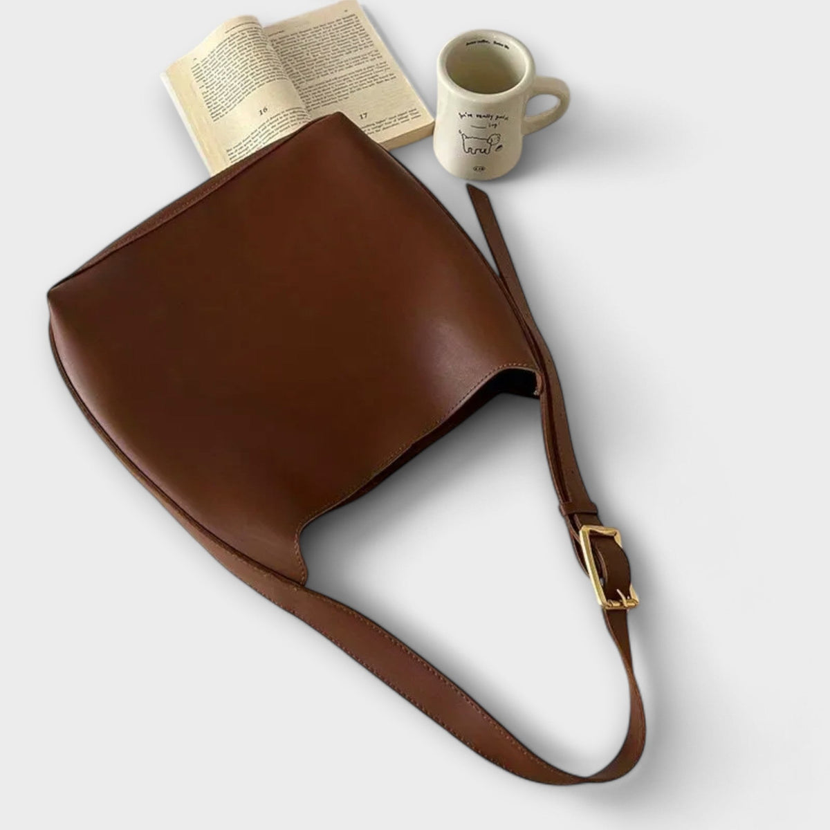 Isidore – Elegant leather shoulder bag