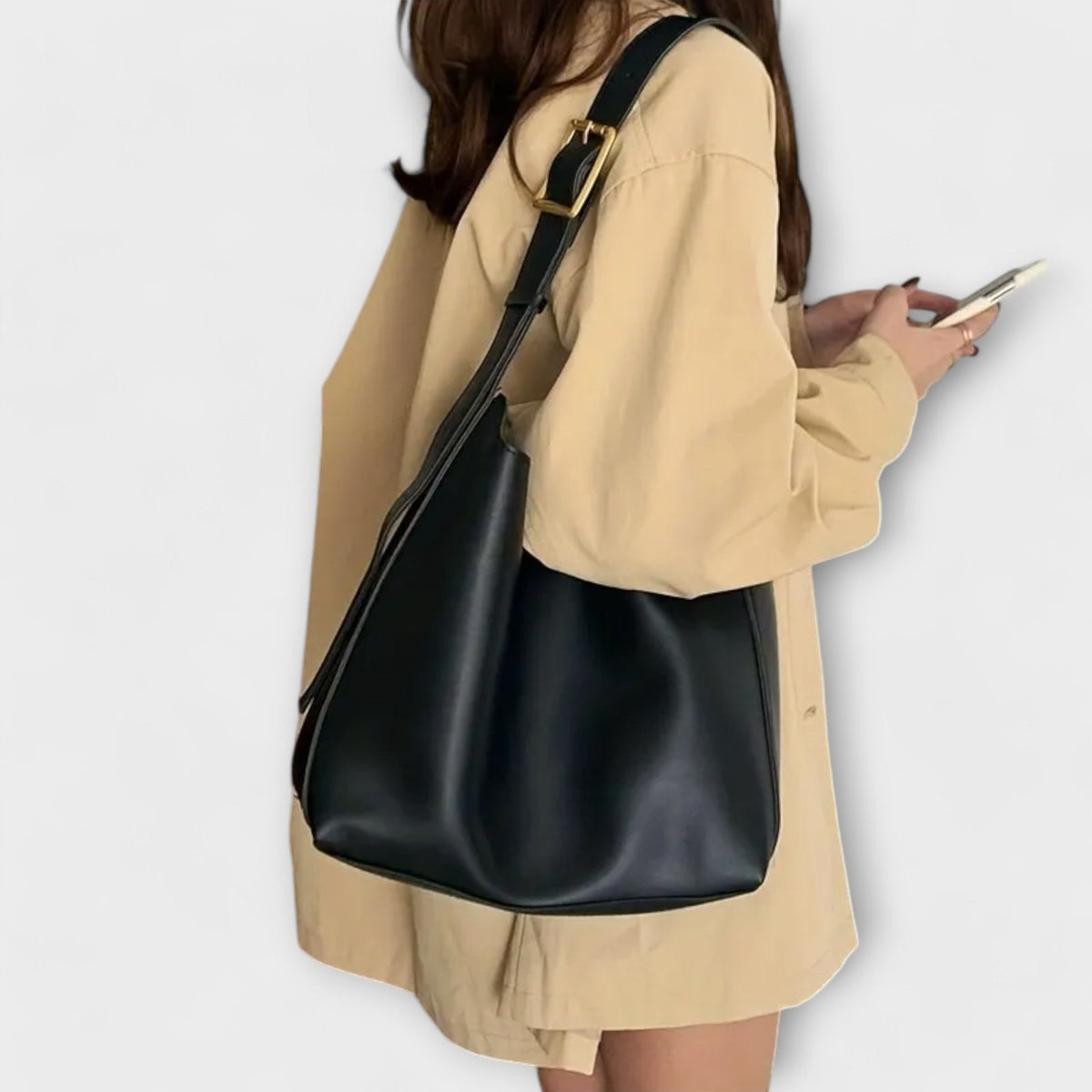 Isidore – Elegant leather shoulder bag