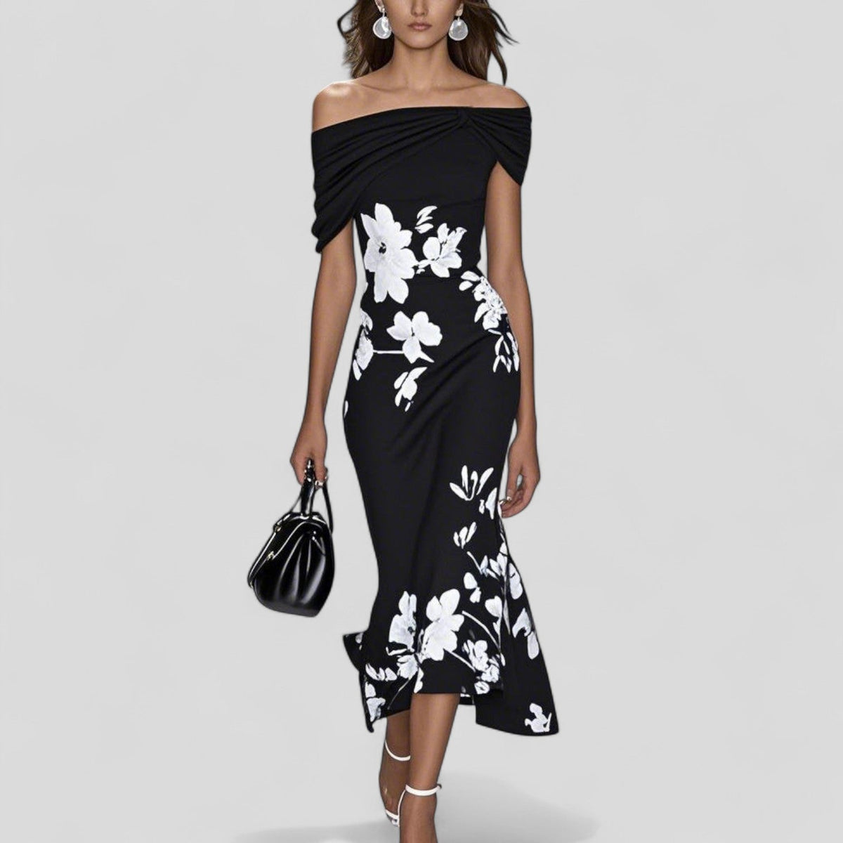 ISABRUNEL | Elegant midi dress