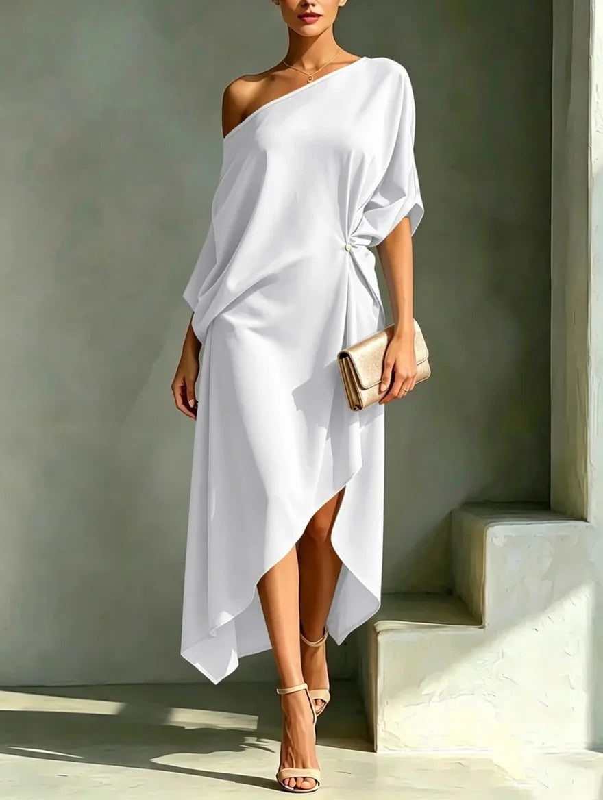 Camila™ │ Elegant Asymmetric Dress