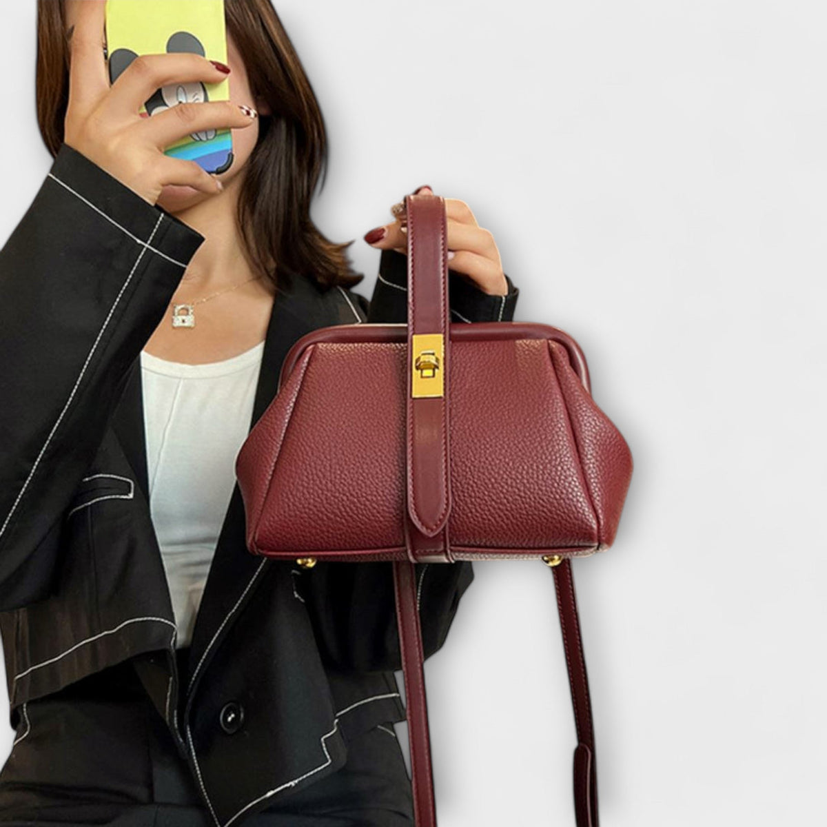 Maelis – Vintage-style crossbody bag