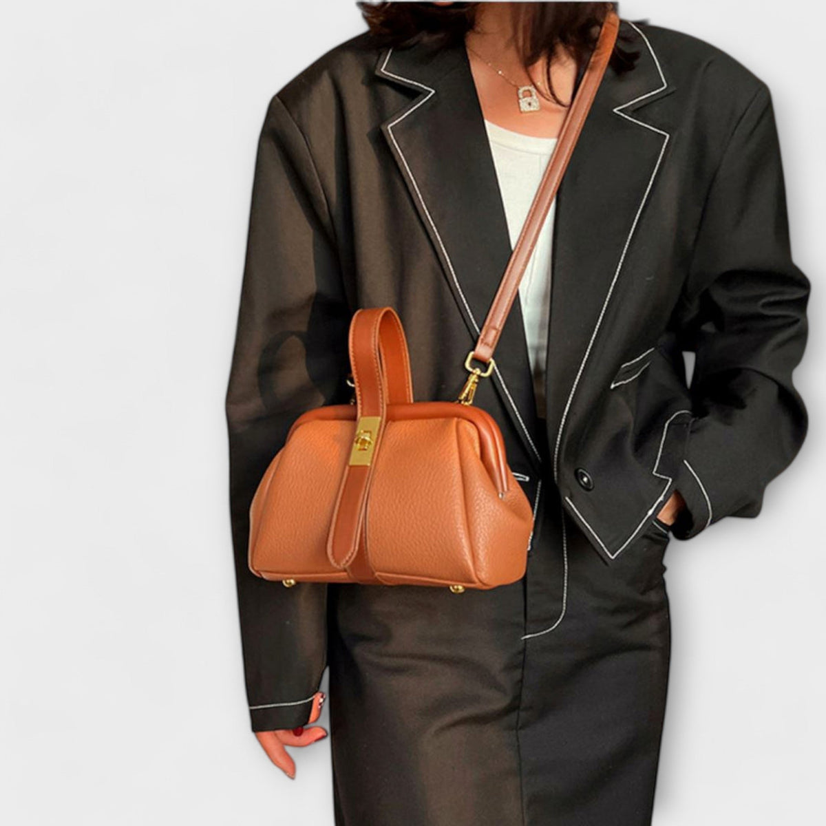 Maelis – Vintage-style crossbody bag
