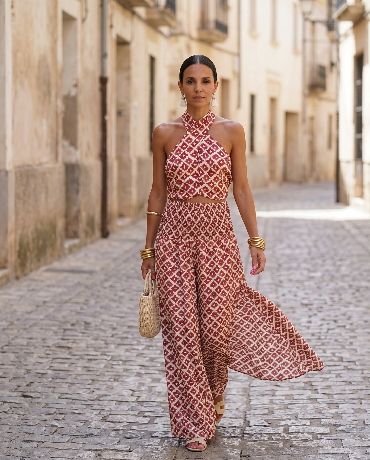 Justa™ | Halter Neck Two-Piece Set
