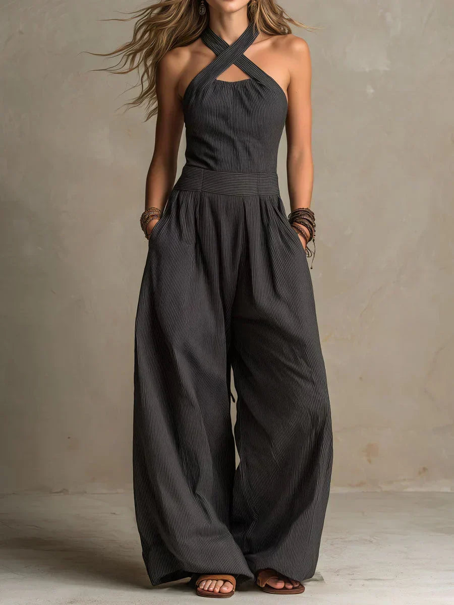 Ariana | Elegant jumpsuits with a crossover neckline