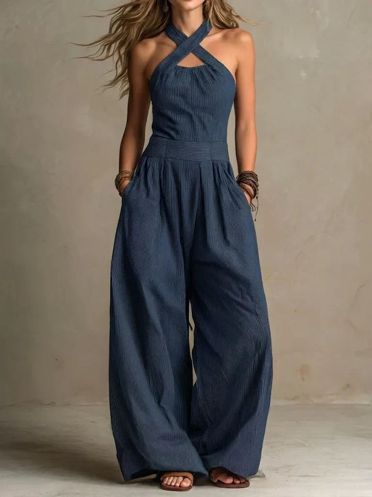 Ariana | Elegant jumpsuits with a crossover neckline